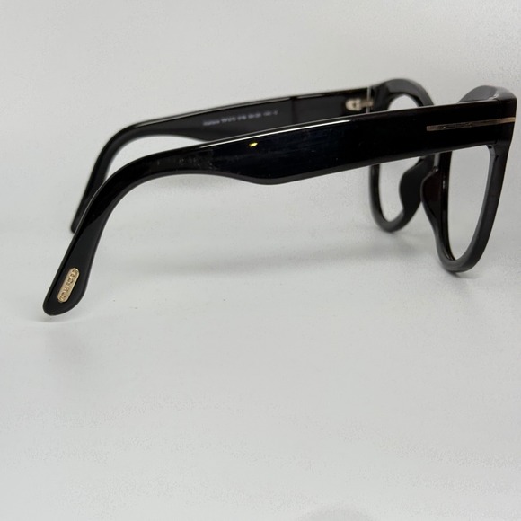 Tom Ford Wallace TF870 01B Black Cat Eye Sunglasses Made in Italy 54-20-140 - Picture 4 of 7